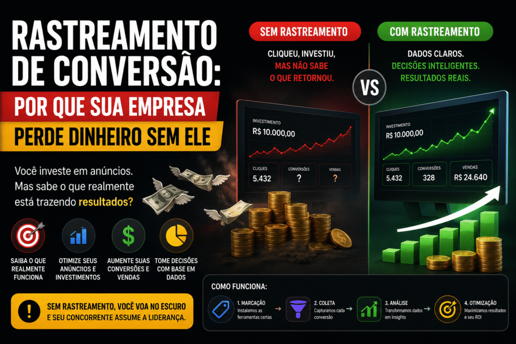 Rastreamento de conversão- por que sua empresa perde dinheiro sem ele